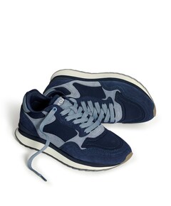 City Stuttgart dames sneakers blauw