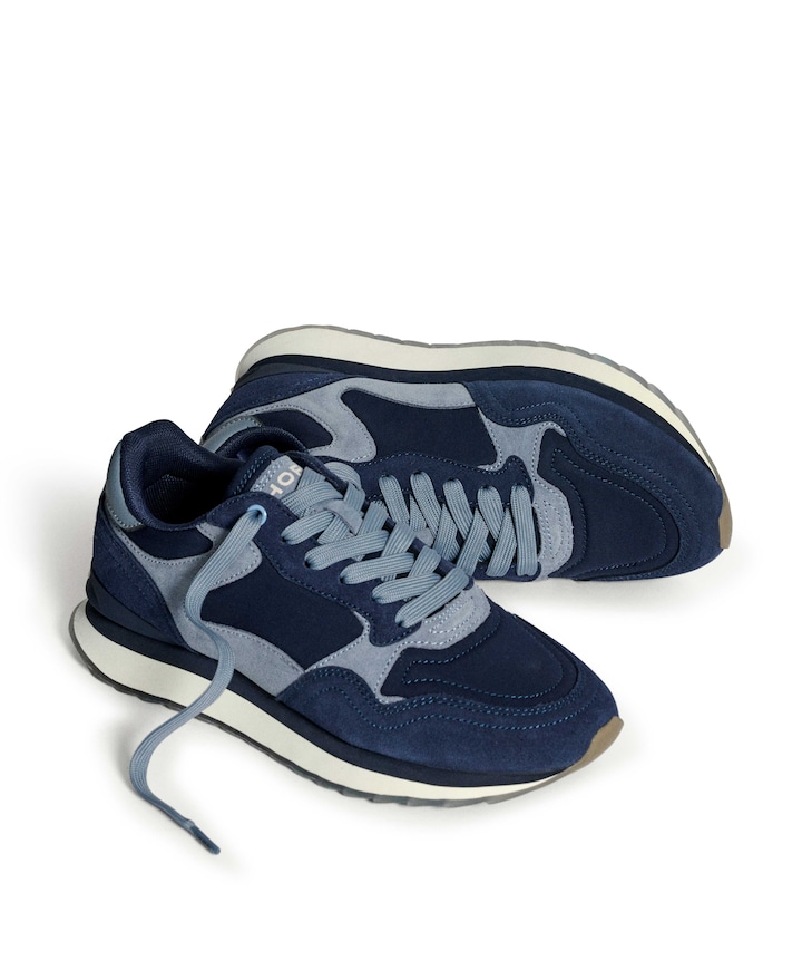 City Stuttgart dames sneakers blauw