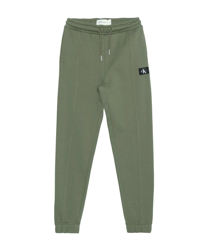 CK WOVEN LABEL RELAXED jongens broek groen