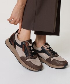 dames sneakers bruin