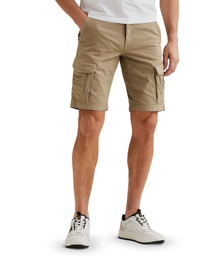 ROTOR SHORTS BROKEN TWILL heren korte broek beige