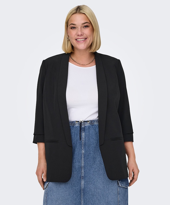 Dames blazer zwart