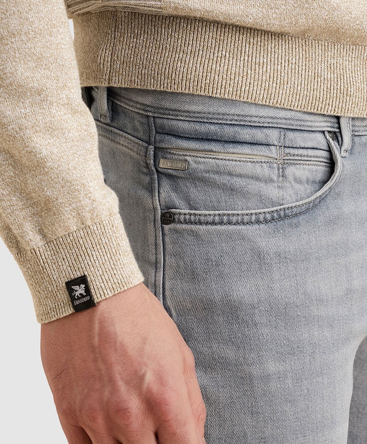 V7 RIDER 2.0 heren jeans grijs