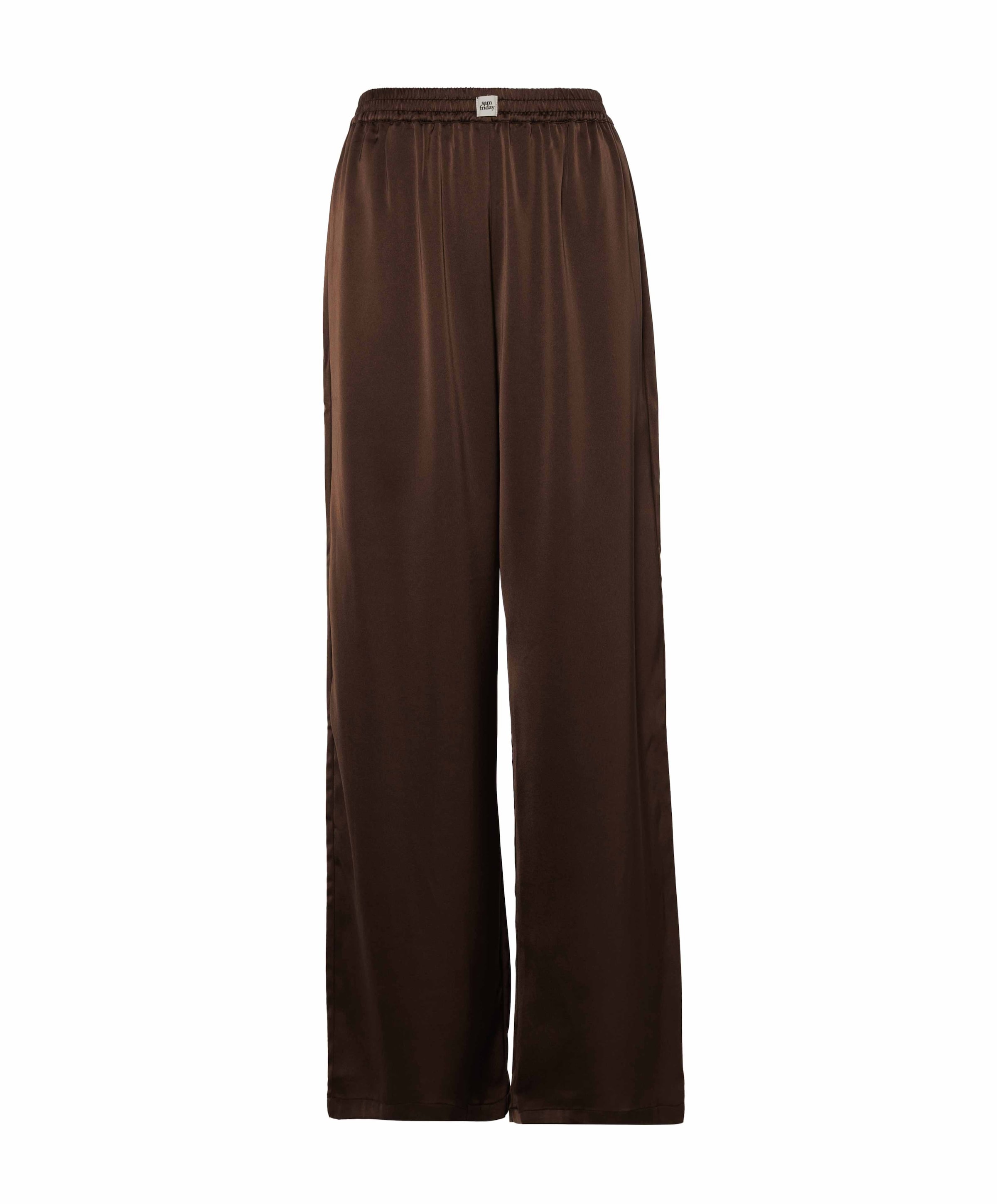 Dames pyjamabroek bruin
