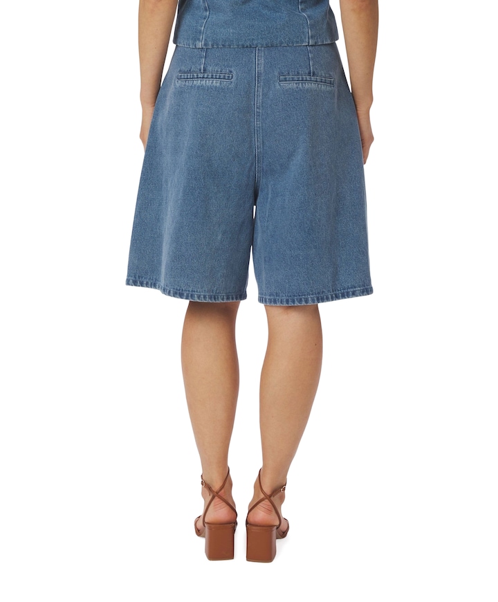 Rosel dames jorts blauw