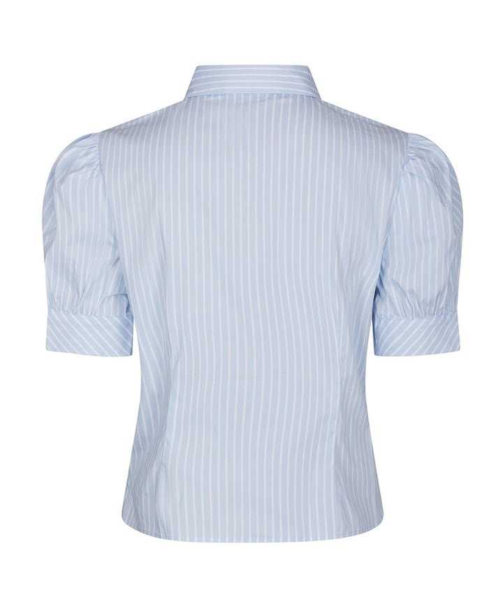 Dames blouse blauw