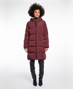 Dames jas bordeaux