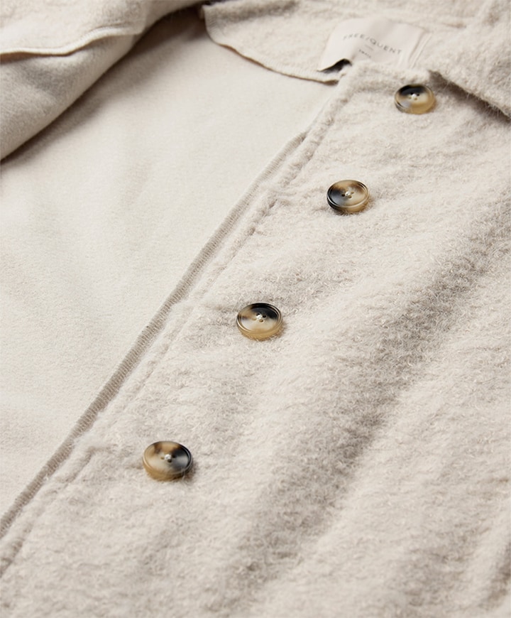 Dames cape beige