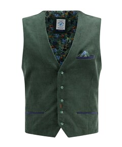 Heren gilet groen