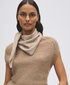 Dames sjaal beige