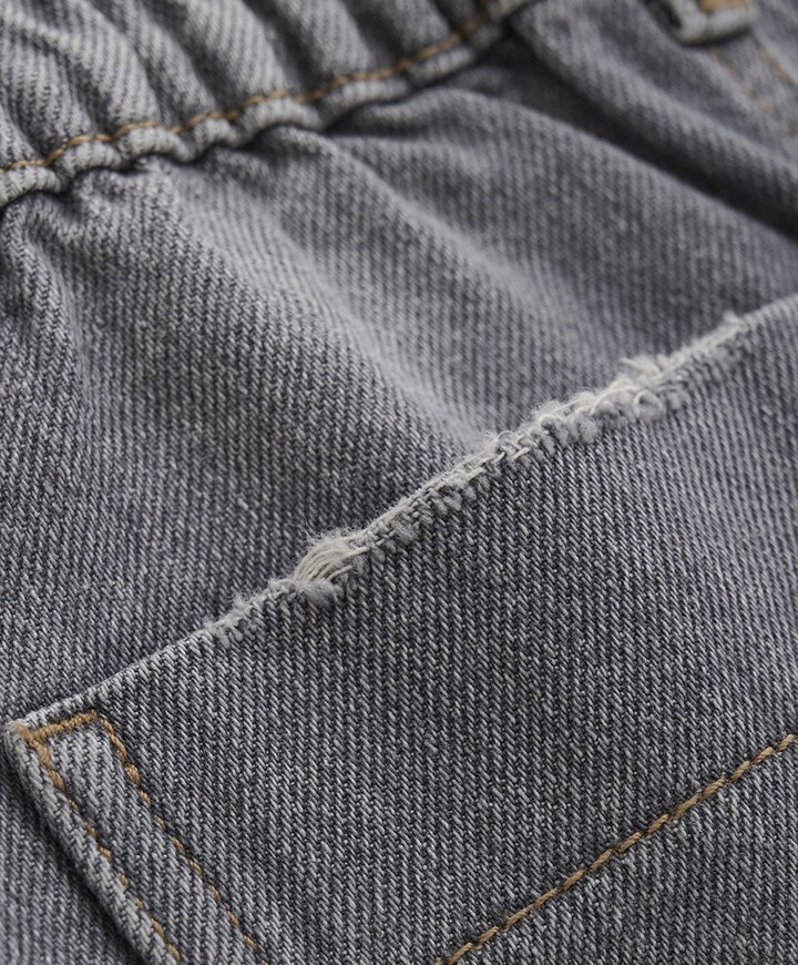 Jeans Wide Fit Denim grijs