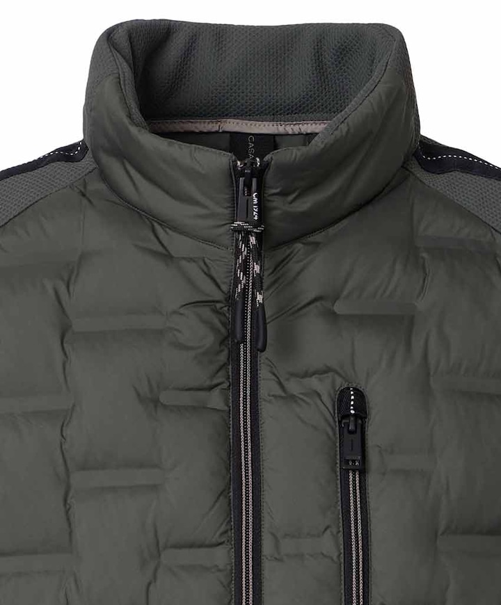 Heren bodywarmer groen