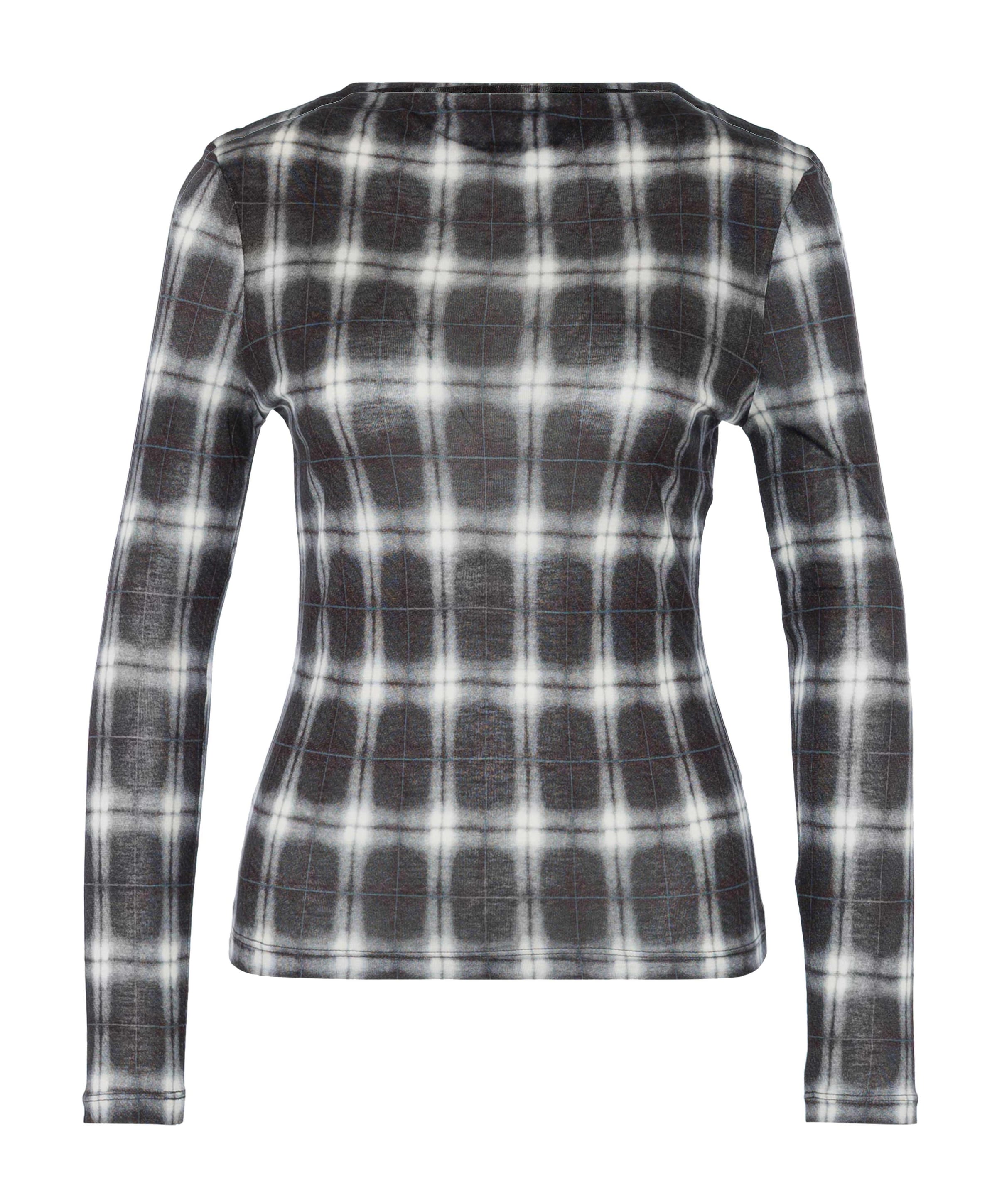 Dames longsleeve grijs