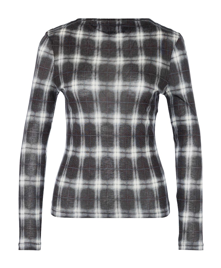 Dames longsleeve grijs