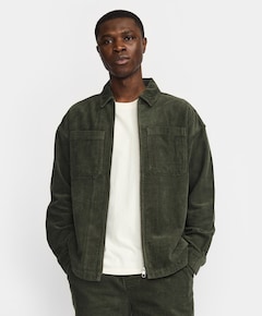 Heren overshirt groen