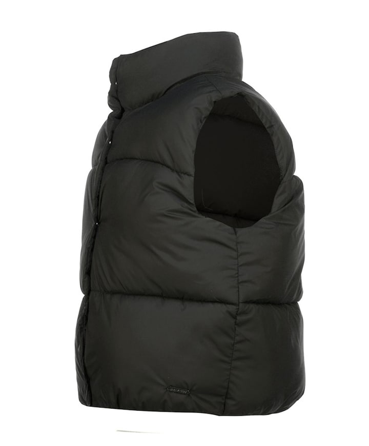 Meisjes bodywarmer zwart