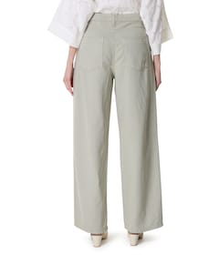 Baggy dames jeans groen