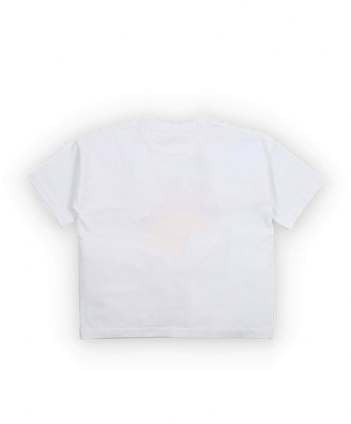Meisjes t-shirt ecru