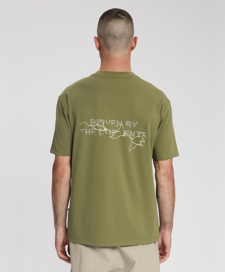 Heren T-shirt groen
