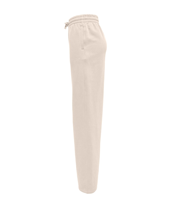 ONPJONI LIFE HW BRUSH WIDE SWT PNT dames trainingsbroek beige