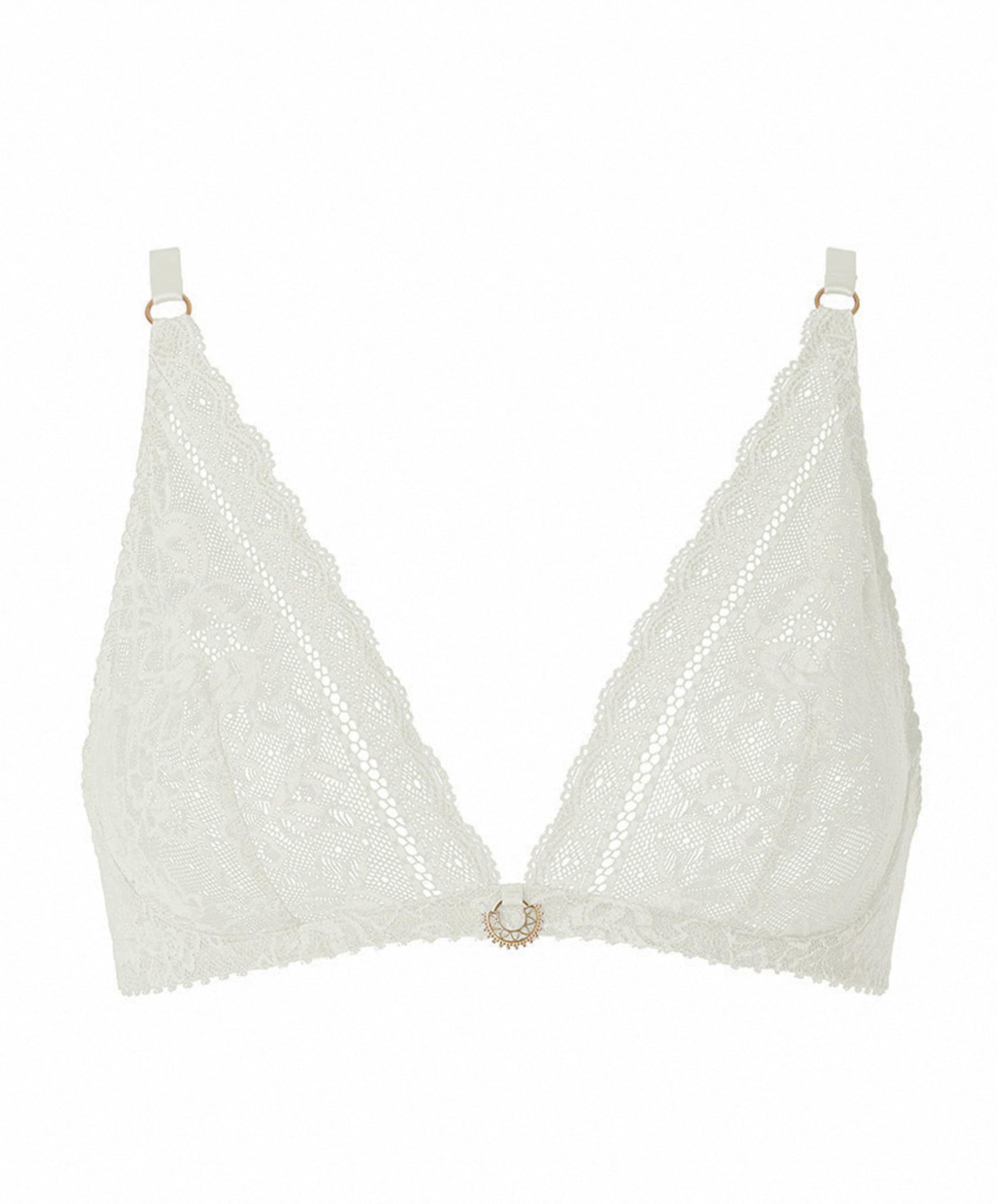 Dames bralette ecru