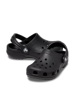 Classic clog kids jongens slippers zwart