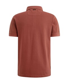 Heren polo bordeaux
