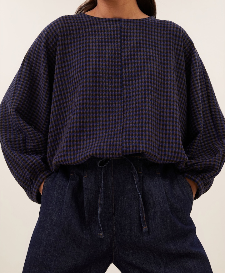 Dames blouse paars