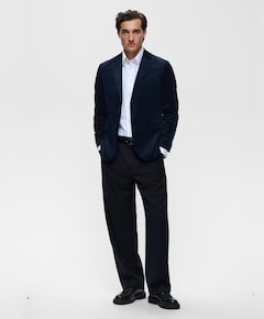 Heren colbert blauw