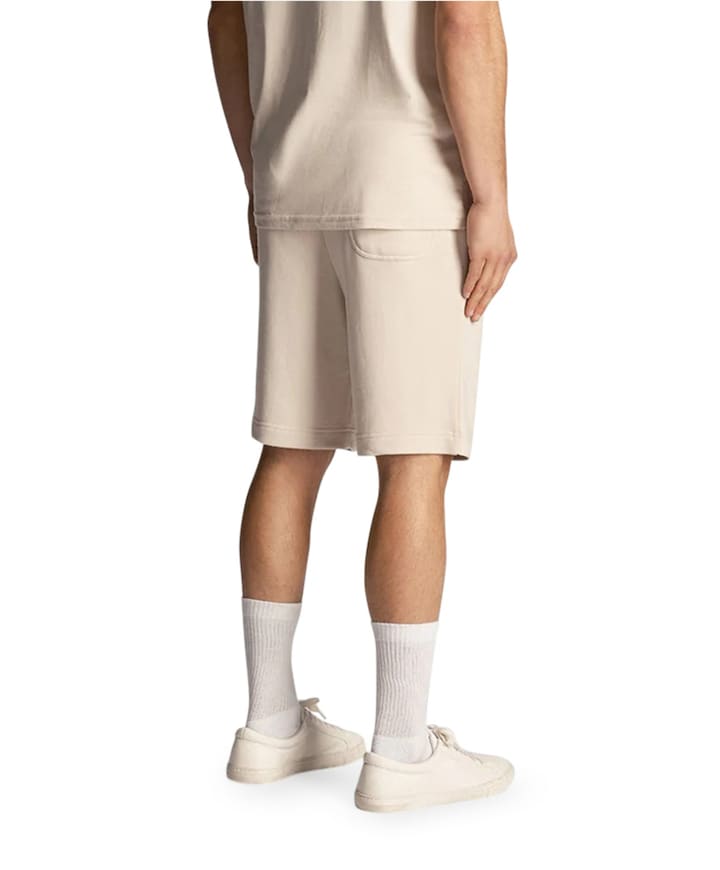 Sweat short heren korte broek beige