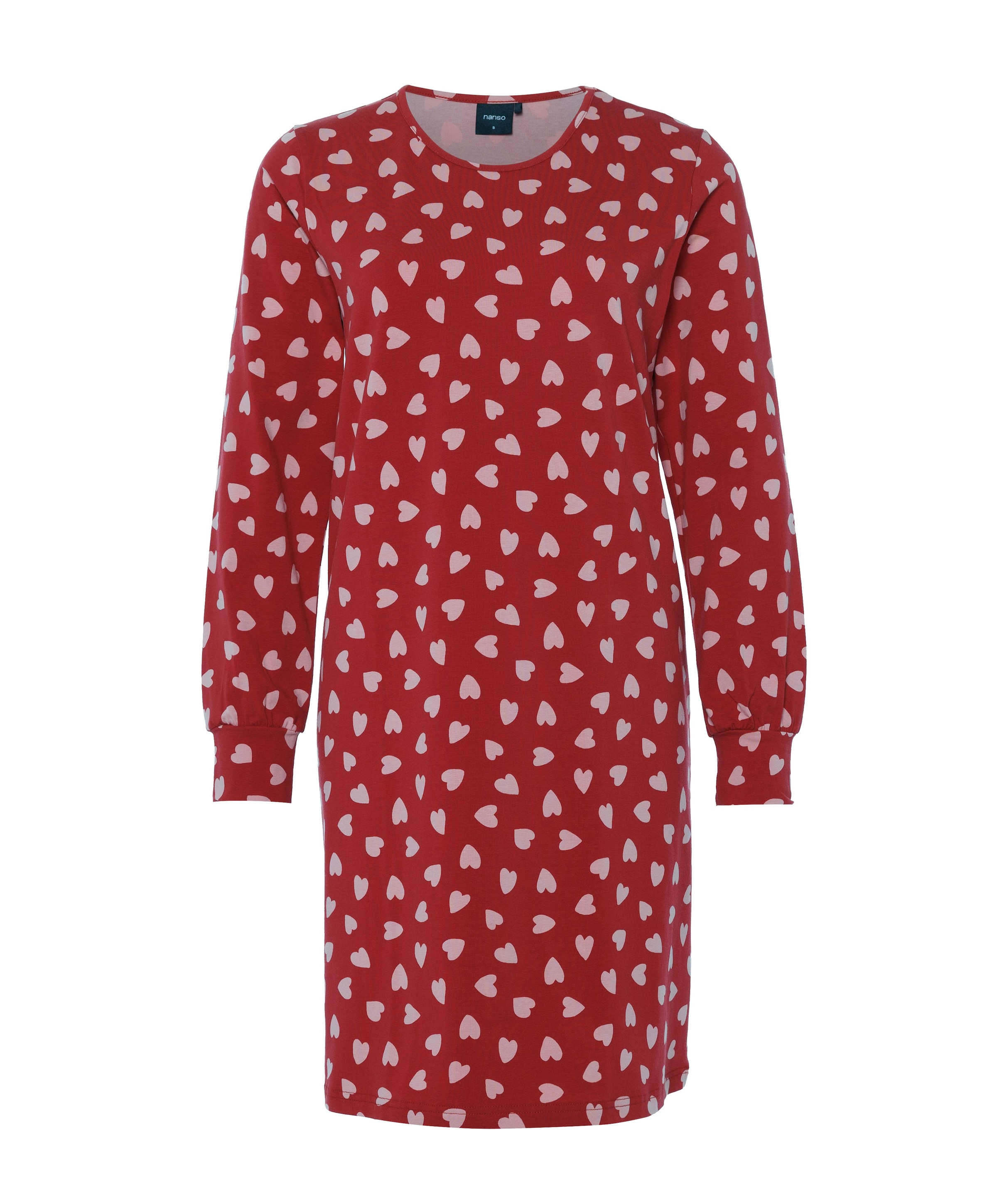 Dames nachthemd rood