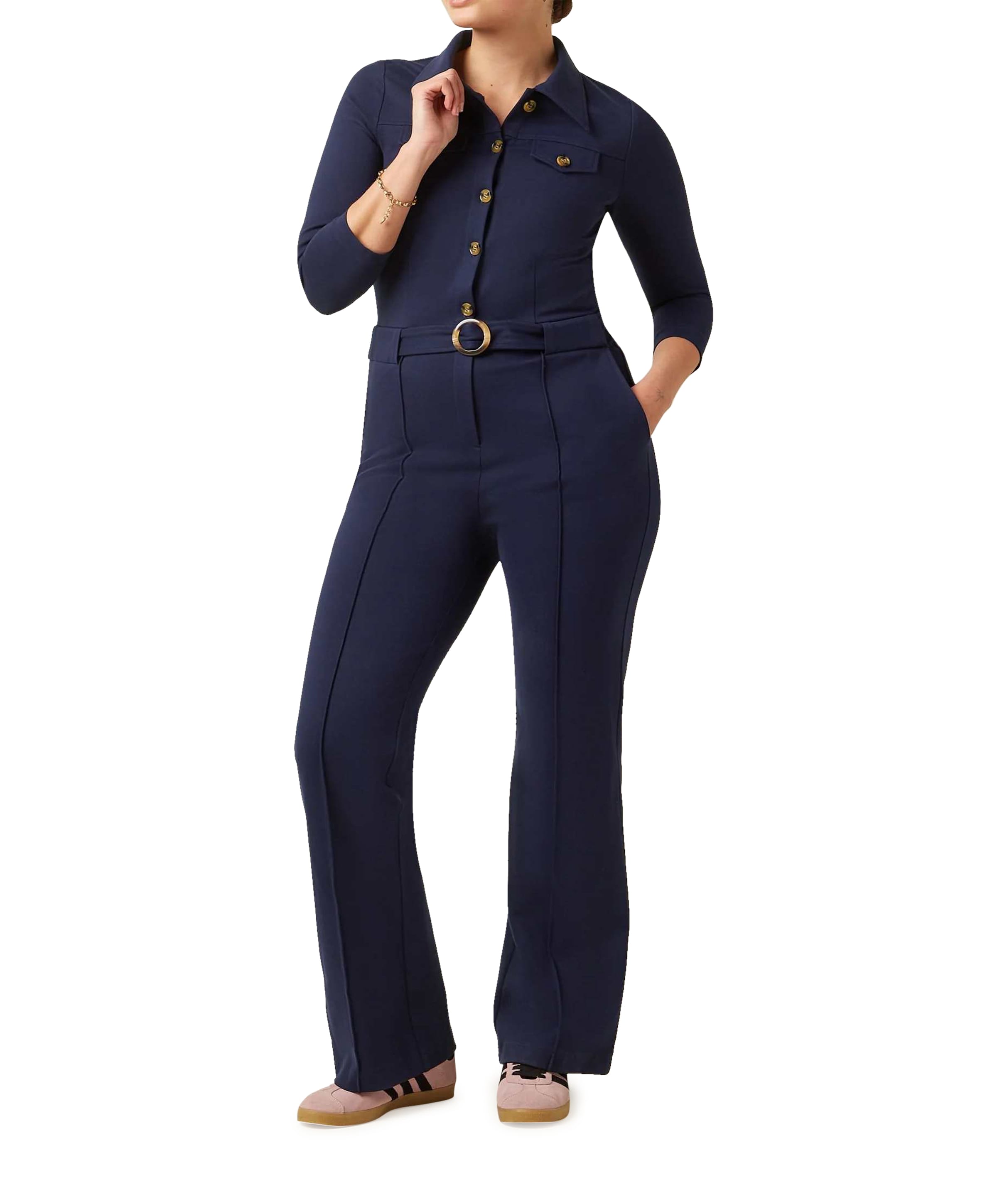 Alexa Uni Rodeo jumpsuit blauw