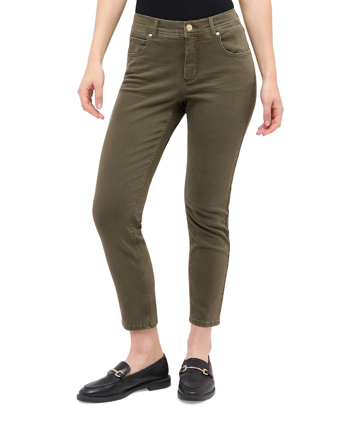 Ornella dames jeans groen