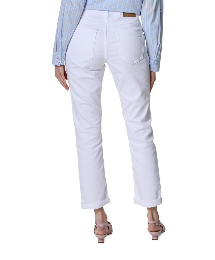 Relax Jog Colour dames broek wit