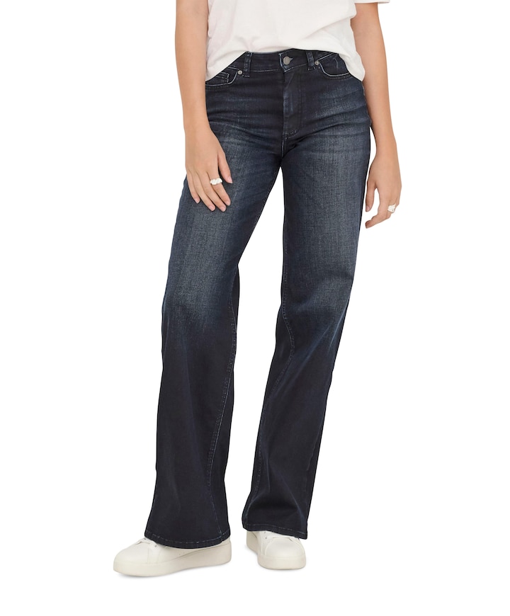 ONLMADISON BLUSH HW WD COAT jeans blauw