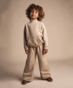 Meisjes sweater beige