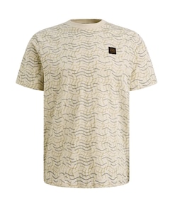 Heren T-shirt ecru