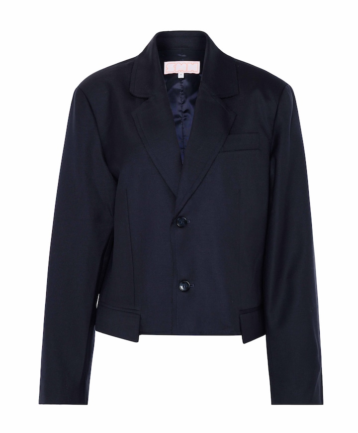Dames blazer blauw