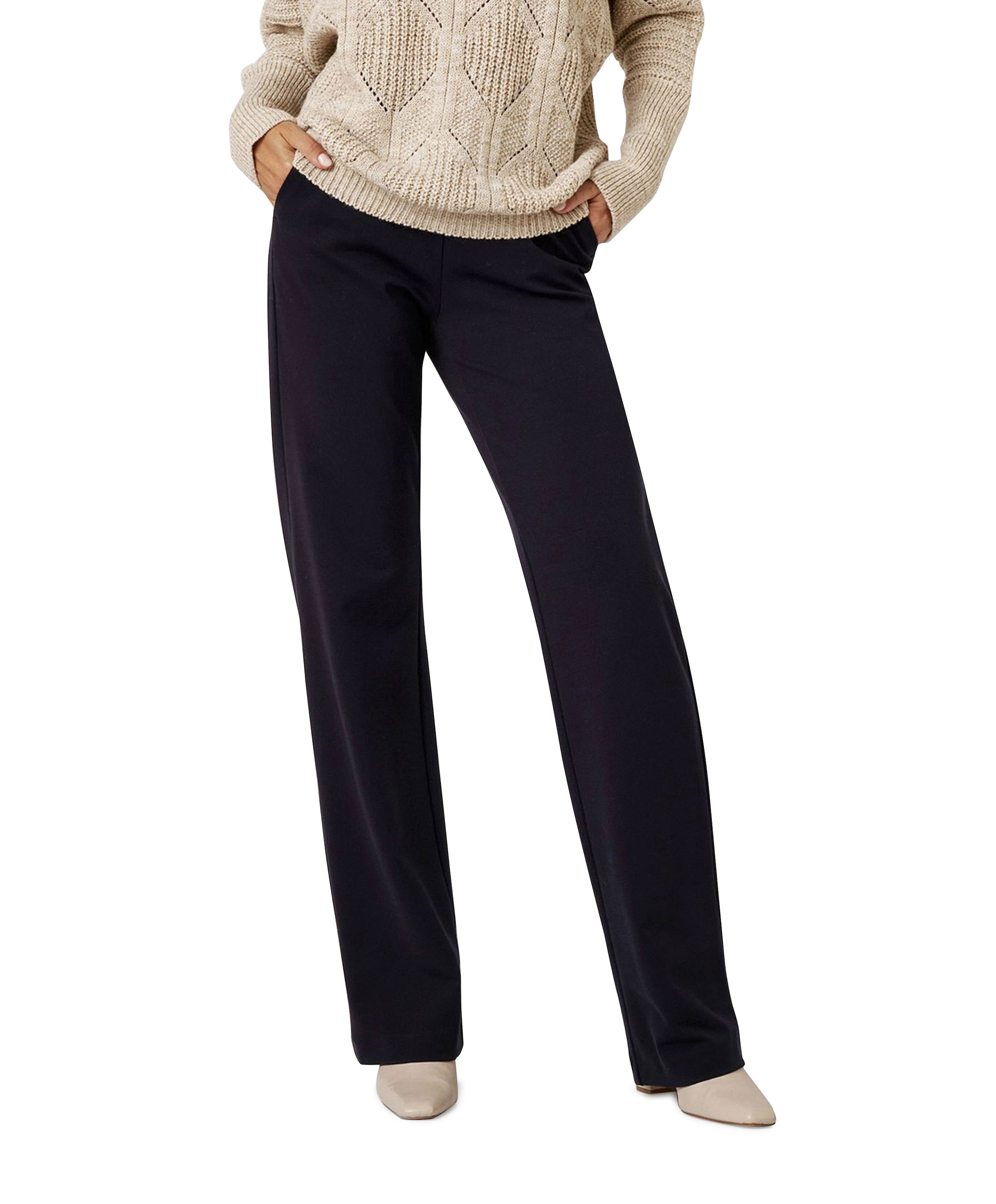 CS-Jenny Wide Leg broek blauw