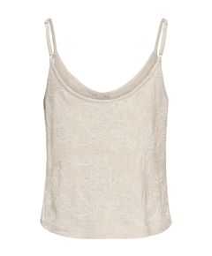 Dames top ecru