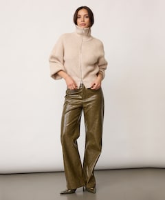Dames vest ecru