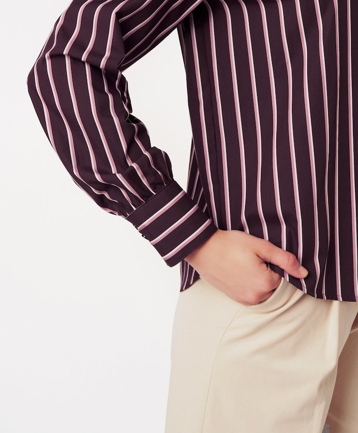 Dames blouse bordeaux
