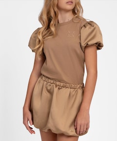 Meisjes T-shirt bruin