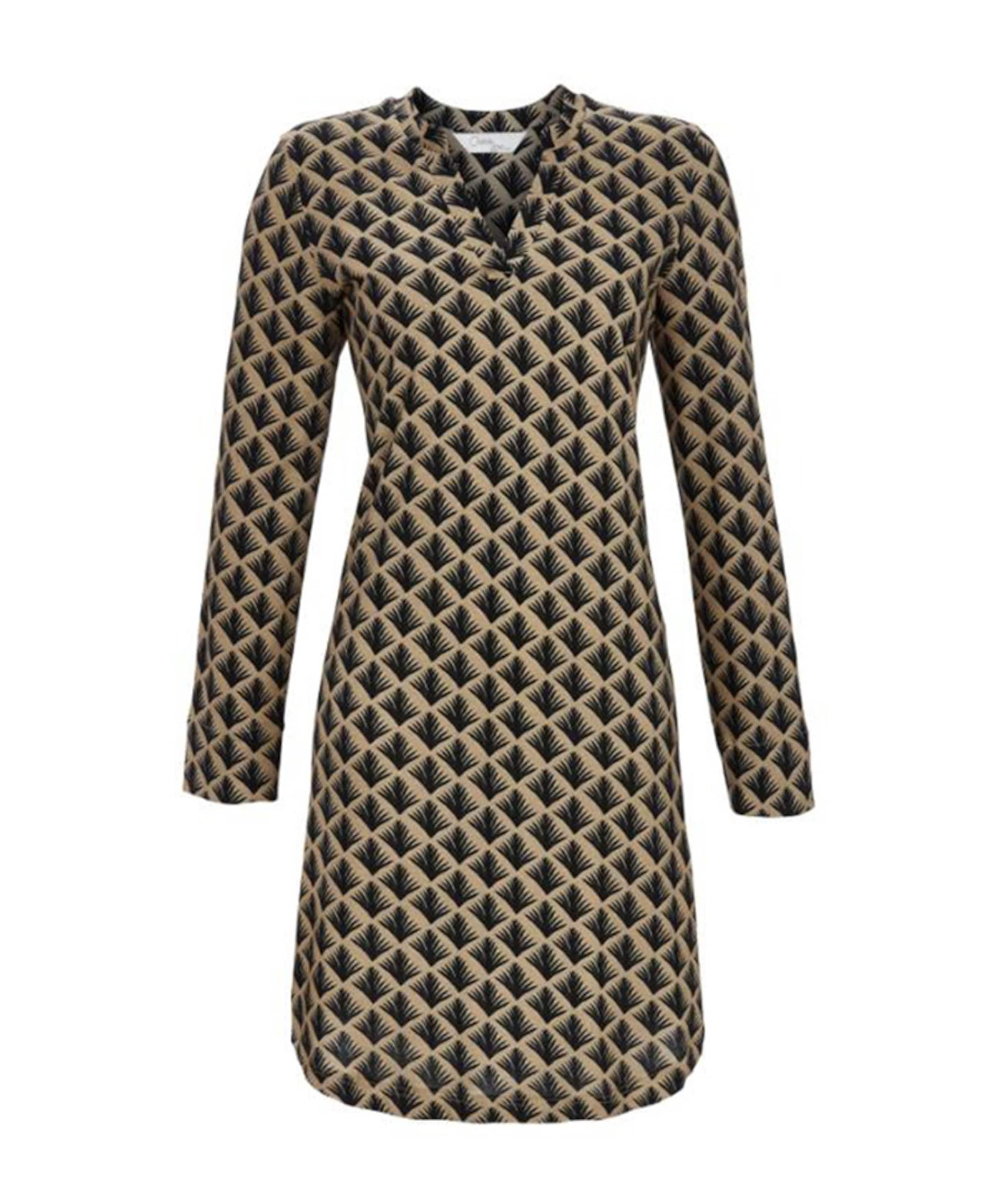 Dames nachthemd beige