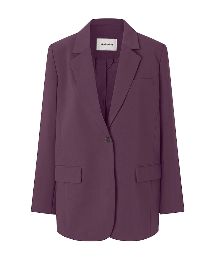 Dames blazer paars