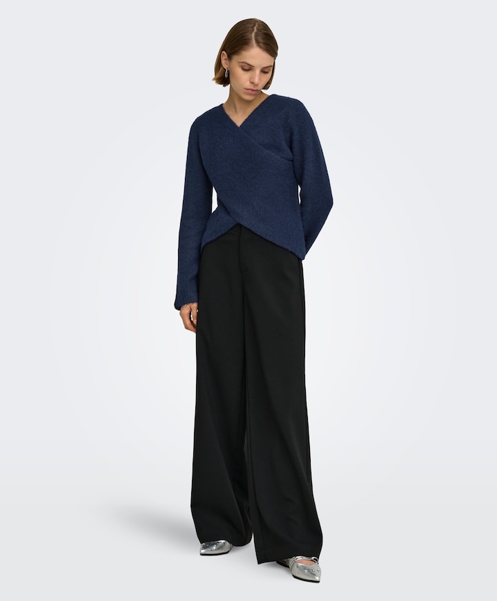 Dames trui blauw