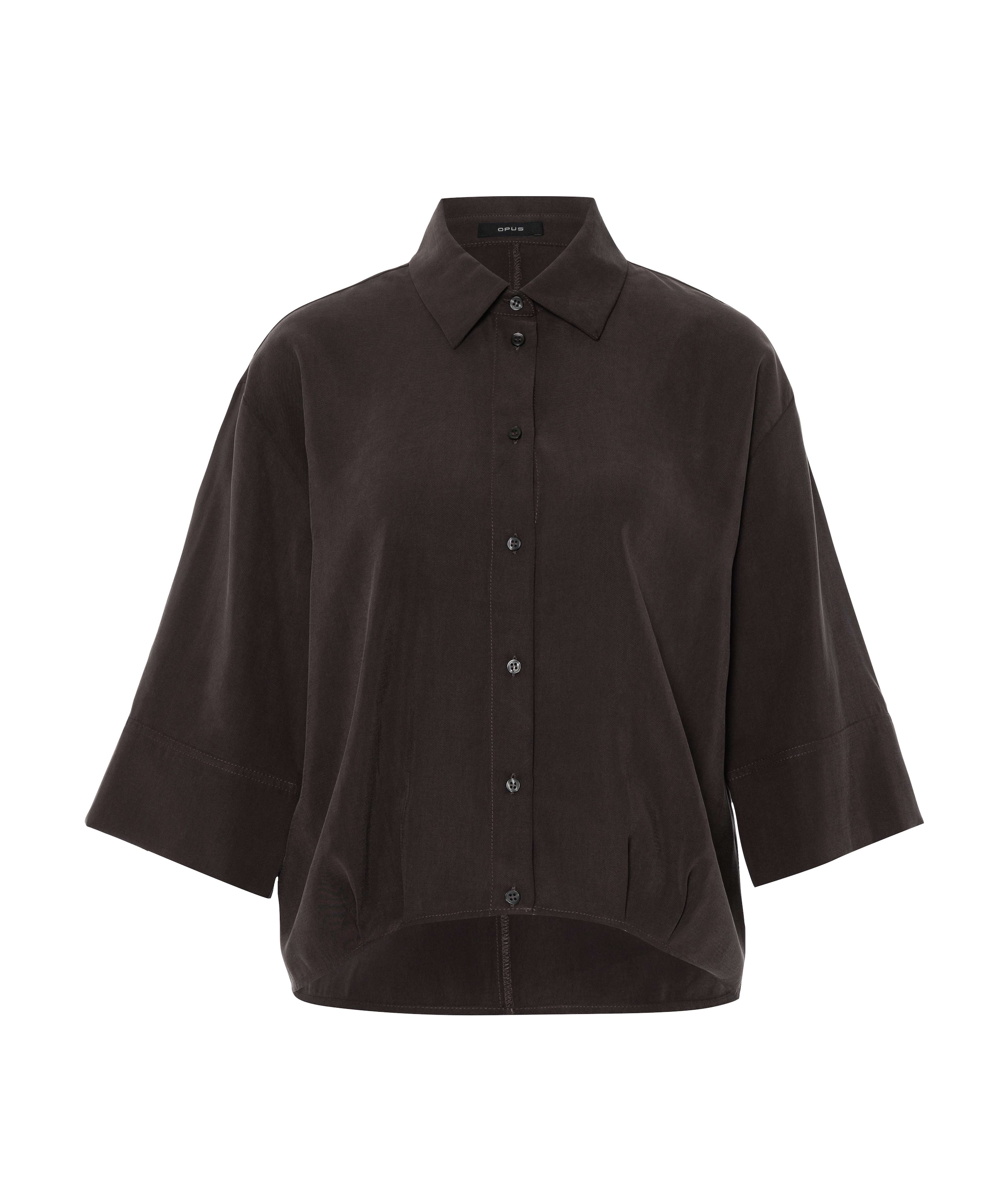 Dames blouse bruin