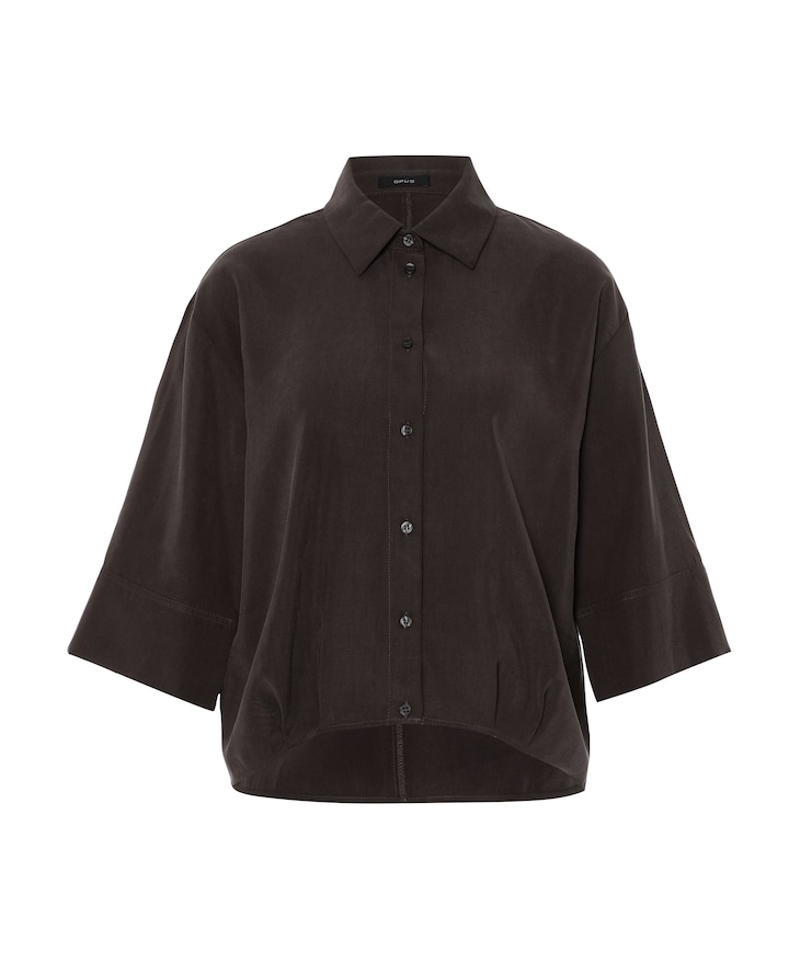 Dames blouse bruin