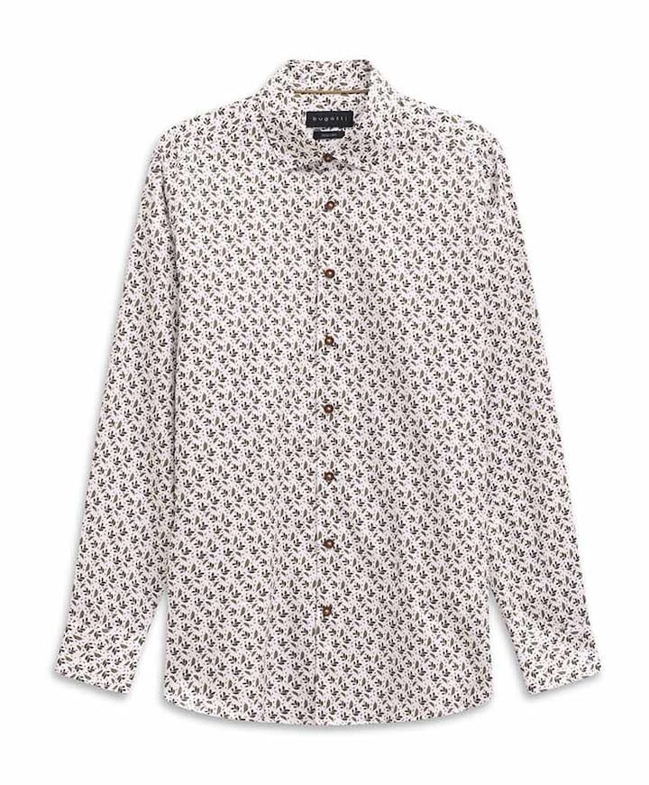 Overhemd lange mouw wit