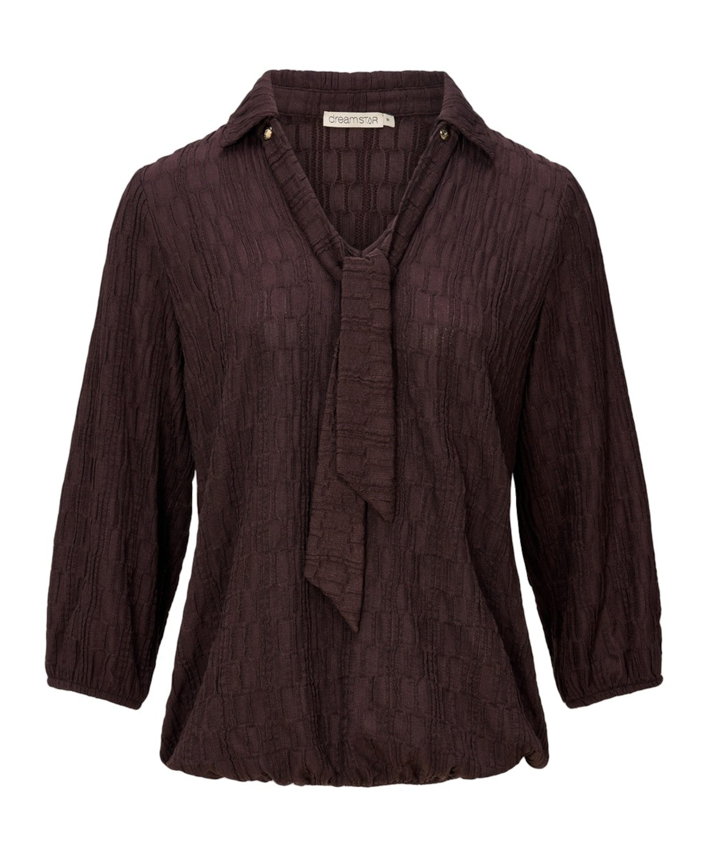 Dames blouse bruin